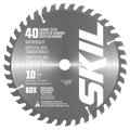 10 In. 40-Tooth Carbide Tipped Circular Saw Blade, 10-Pack
