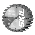 7-1/4 In. 24-Tooth Carbide Framing Circular Saw Blade, 10-Pack