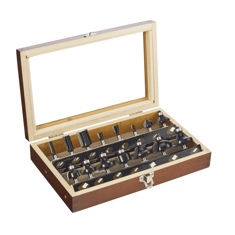 15-Piece Router Bit Set