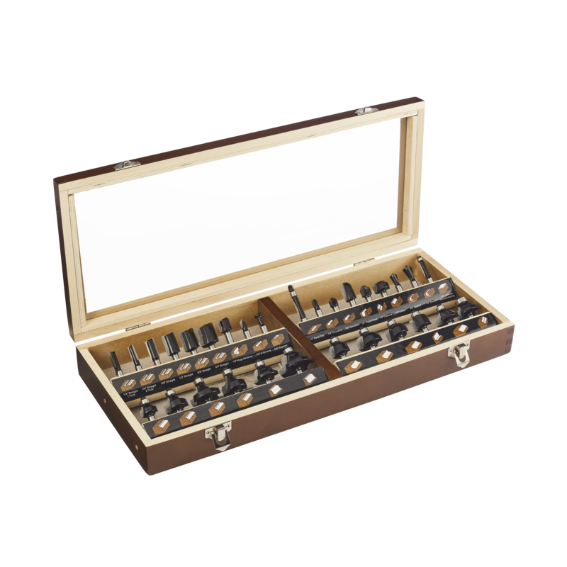 30-Piece Router Bit Set