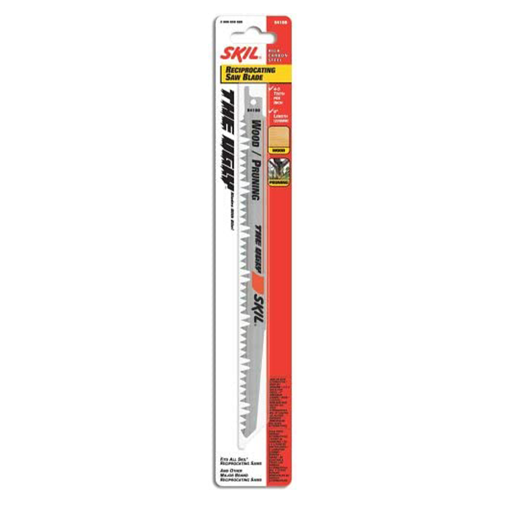 The UGLY 9 In. 5-TPI Wood Cutting Reciprocating Saw Blade, 5-Pack