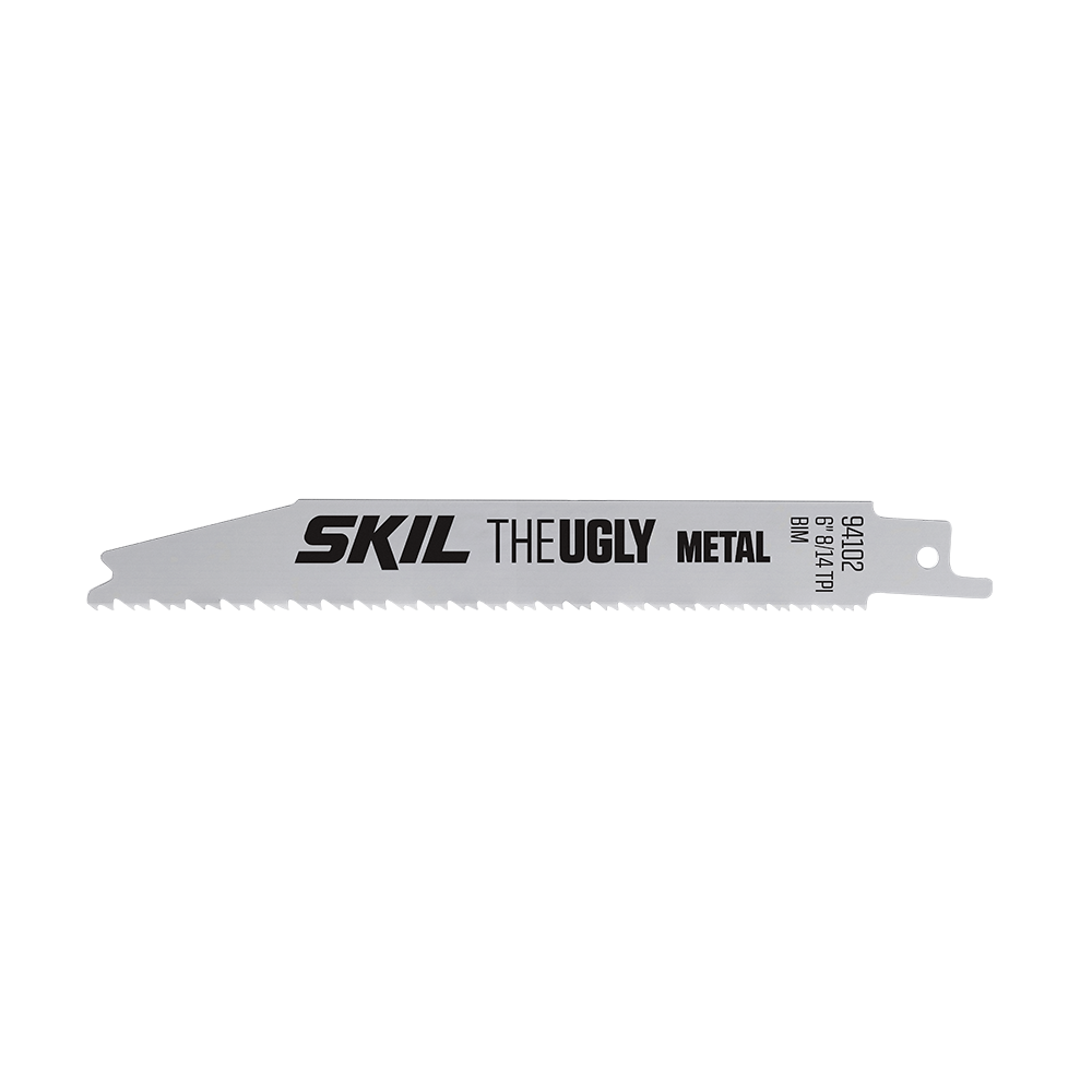 The UGLY 6 In. 8/14 TPI Metal Cutting Reciprocating Saw Blade