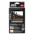 21 Pc. Gold Oxide Drill Bit Set