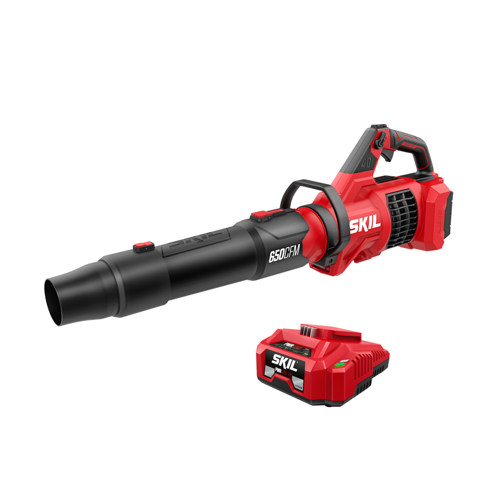 Brushless 40V 650 CFM Leaf Blower Kit
