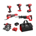 20V Brushless 6-Tool Combo Kit
