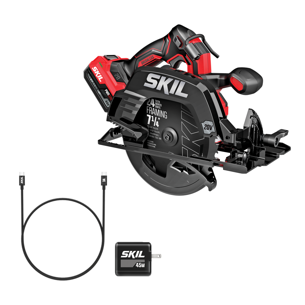 20V Brushless 7-1/4 In. Circular Saw