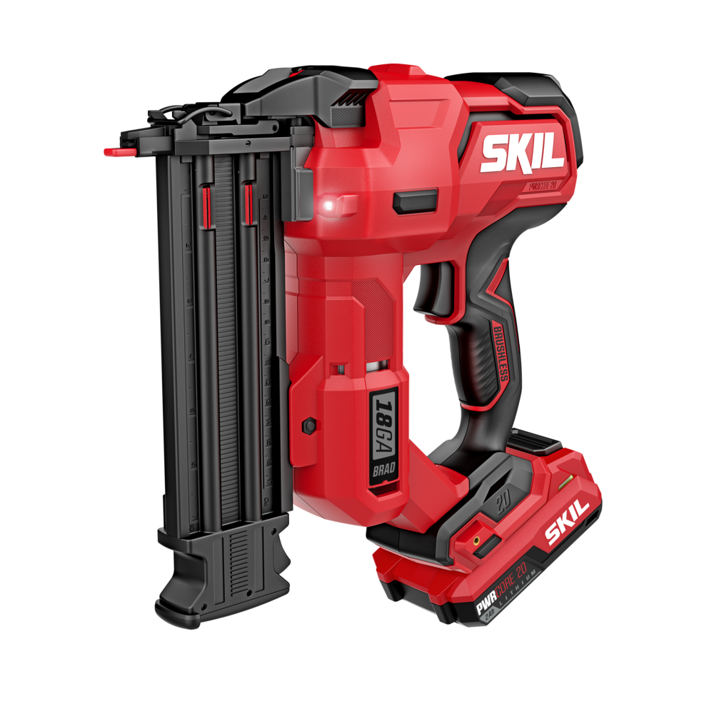 20V Brushless 18Ga Brad Nailer Kit