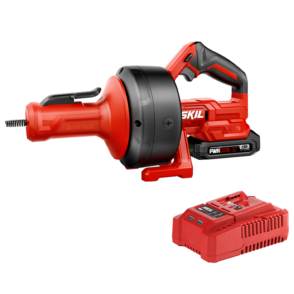 12V/20V Power Snake Drain Cleaner