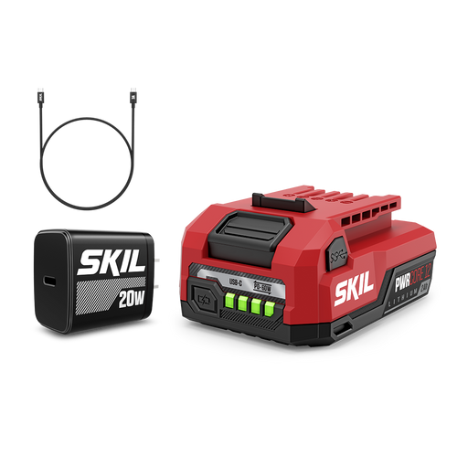 12V 2.0Ah USB-C Battery and Charger Starter Kit