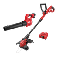 20V 12 In. String Trimmer and 420 CFM Leaf Blower Combo Kit