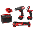 12V Brushless 4-Tool Combo Kit