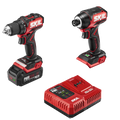 20V Brushless Compact Drill Driver and Impact Driver Kit