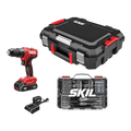 Brushless 20V Hammer Drill Kit, with 75-Pc. Drill & Drive Bit Set with Interlocking Case