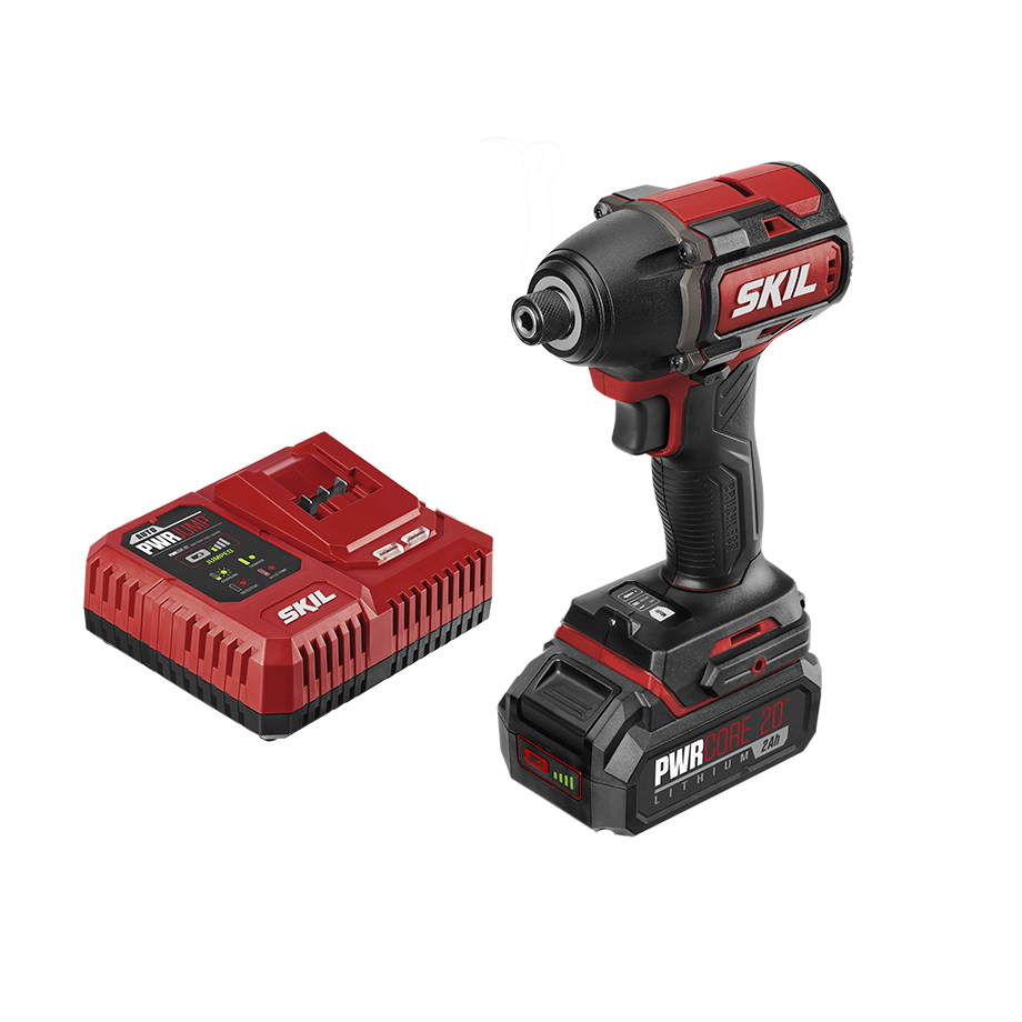 20V Brushless 1/4 IN. Hex Impact Driver Kit