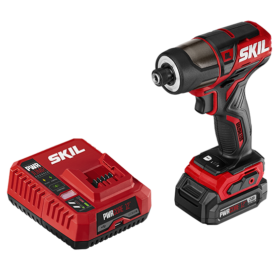 12V Brushless 1/4 IN. Hex Impact Driver Kit