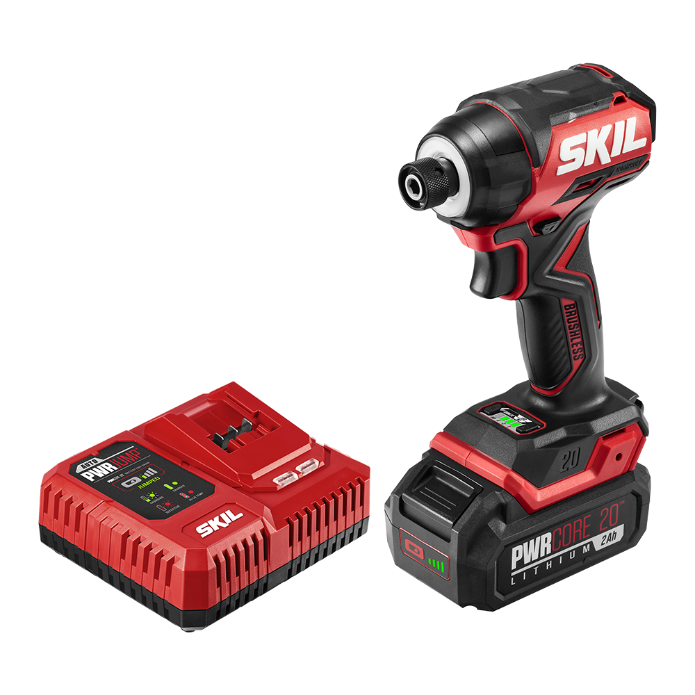 20V Brushless 1/4 IN. Compact Hex Impact Driver USB-C Kit