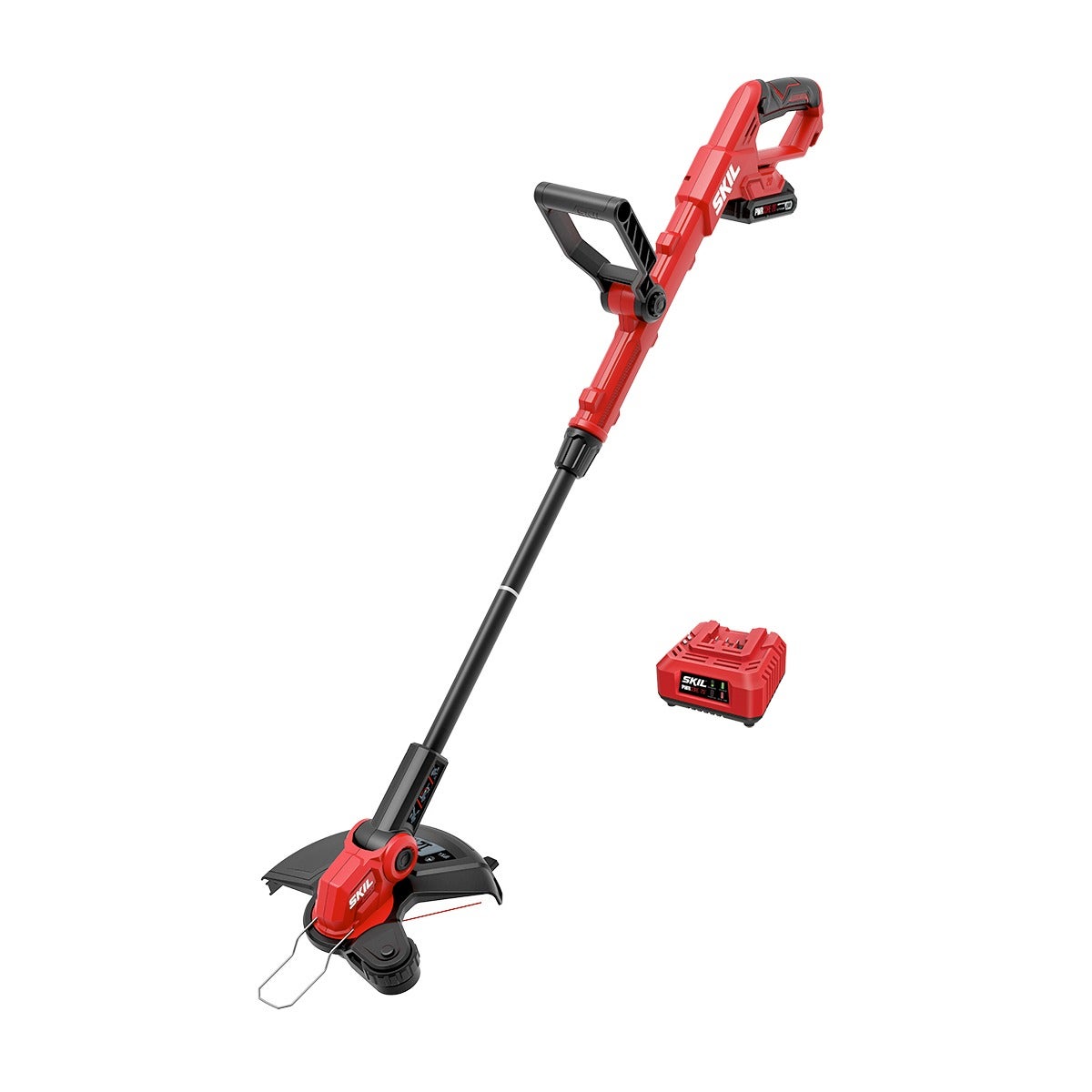 20V 12 In. Pivoting Head String Trimmer Kit