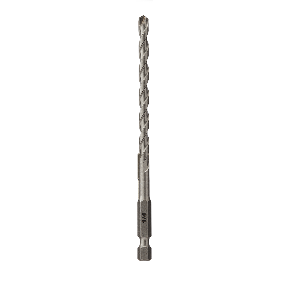 1/4 x 5 In. Carbide Tipped Masonry Drill Bit