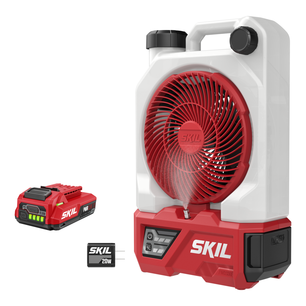 12V/20V 7 In. Misting Fan
