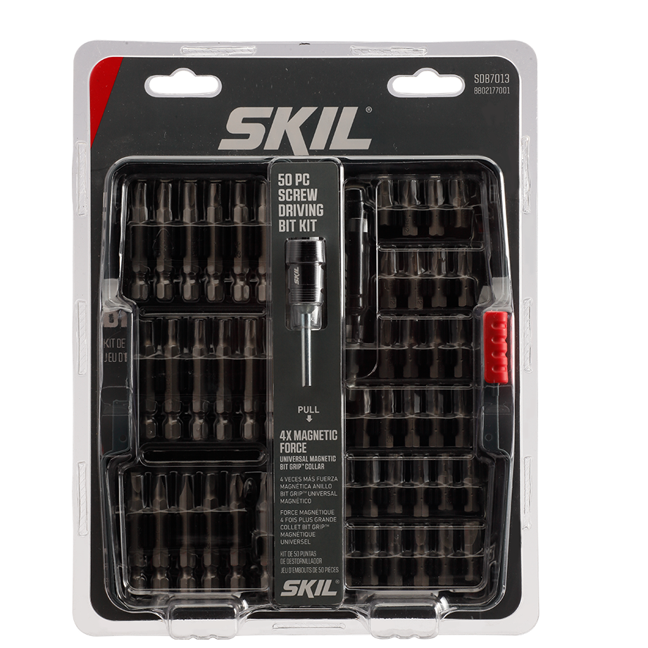 50pc Screw Driving Kit with Bit Grip™