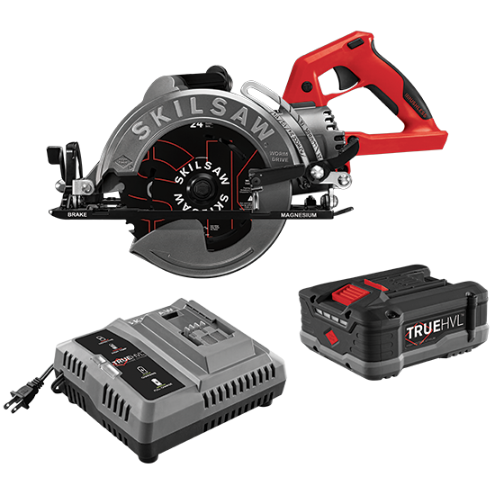 7-1/4 IN. TRUEHVL™ CORDLESS WORM DRIVE SKILSAW